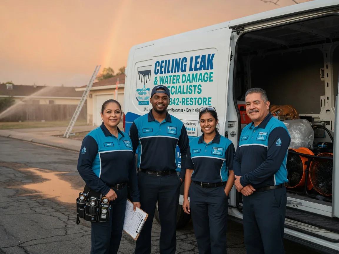 Ceiling Leak Cleanup company in Killdeer, ND
